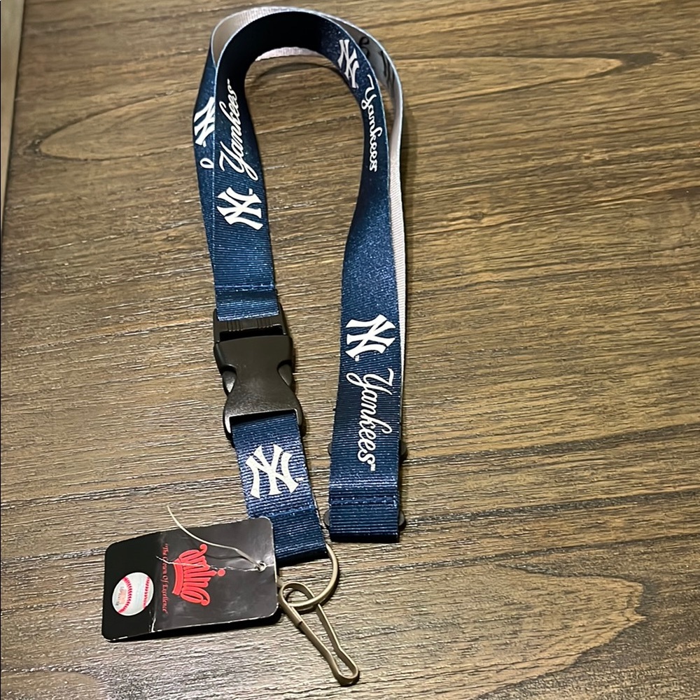 New York Yankees Blue Lanyard